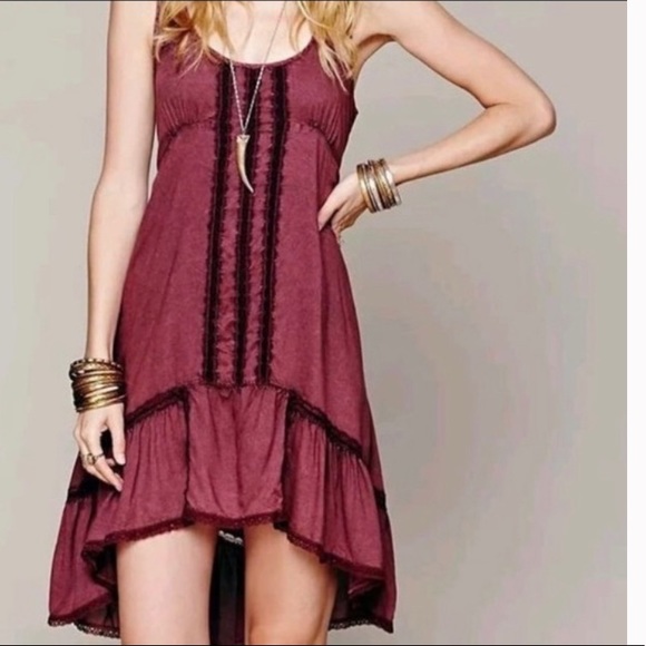 Free People Dresses & Skirts - Free people Parisian lace dress slip